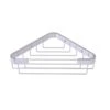 Allied Brass Toiletry Corner Shower Basket In Polished Chrome