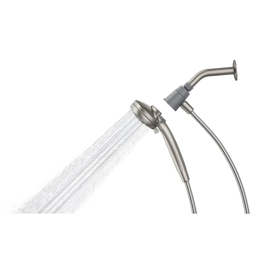 Moen Engage With Magnetix Spot Resist Brushed Nickel Handheld Shower 2.5-GPM (9.5-LPM) 3 Moen Engage With Magnetix Spot Resist Brushed Nickel Handheld Shower 2.5-GPM (9.5-LPM) - Image 3