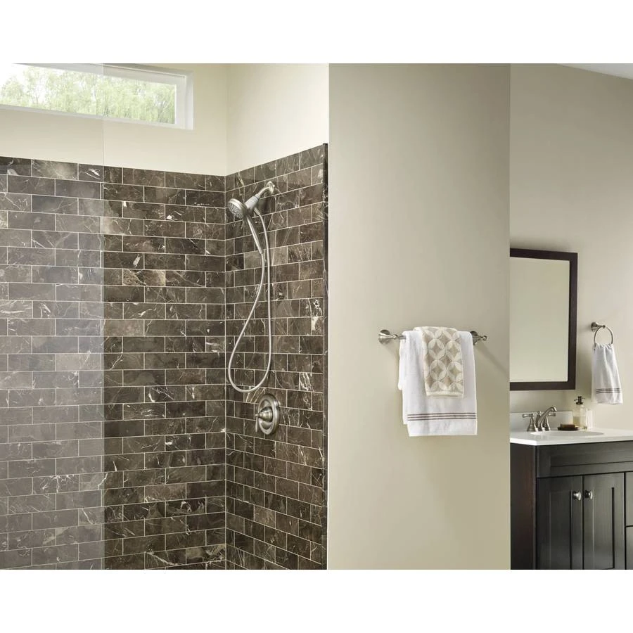 Moen Engage With Magnetix Spot Resist Brushed Nickel Handheld Shower 2.5-GPM (9.5-LPM) 7 Moen Engage With Magnetix Spot Resist Brushed Nickel Handheld Shower 2.5-GPM (9.5-LPM) - Image 7