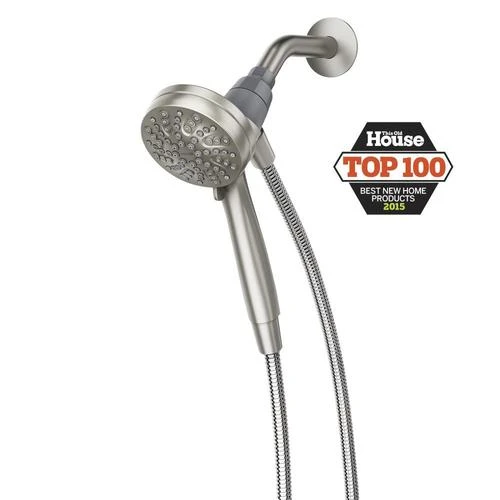 Moen Engage With Magnetix Spot Resist Brushed Nickel Handheld Shower 2.5-GPM (9.5-LPM) 10 Moen Engage With Magnetix Spot Resist Brushed Nickel Handheld Shower 2.5-GPM (9.5-LPM) - Image 10