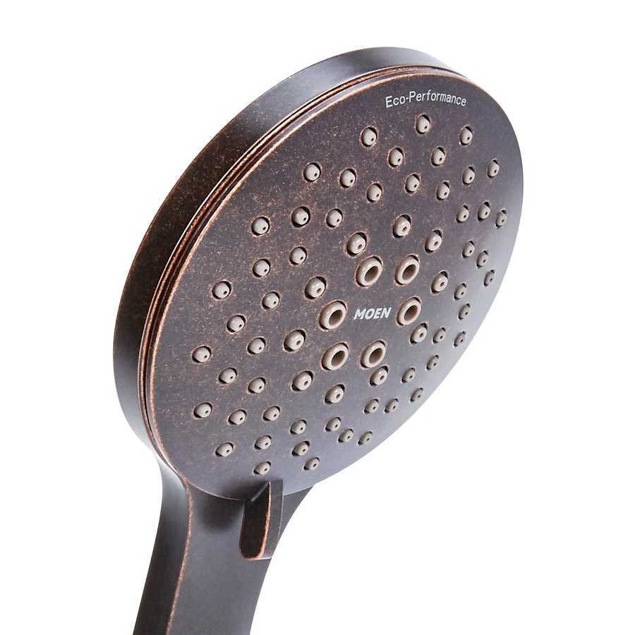 Moen Oil Rubbed Bronze 5-Spray Handheld Shower 1.75-GPM (6.6-LPM) 3 Moen Oil Rubbed Bronze 5-Spray Handheld Shower 1.75-GPM (6.6-LPM) - Image 3