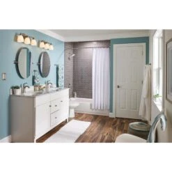 Moen Lindor Spot Resist Brushed Nickel 1-handle Single Hole/4-in Centerset WaterSense Bathroom Sink Faucet -Household Items 026508282700 09256828 1800x1800