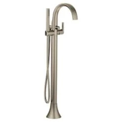 Moen Doux 1-Handle Freestanding Bathtub Faucet With Hand Shower