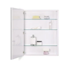 Jensen Metro Oversize 24-in X 30-in Rectangle Surface/Recessed Mirrored Medicine Cabinet