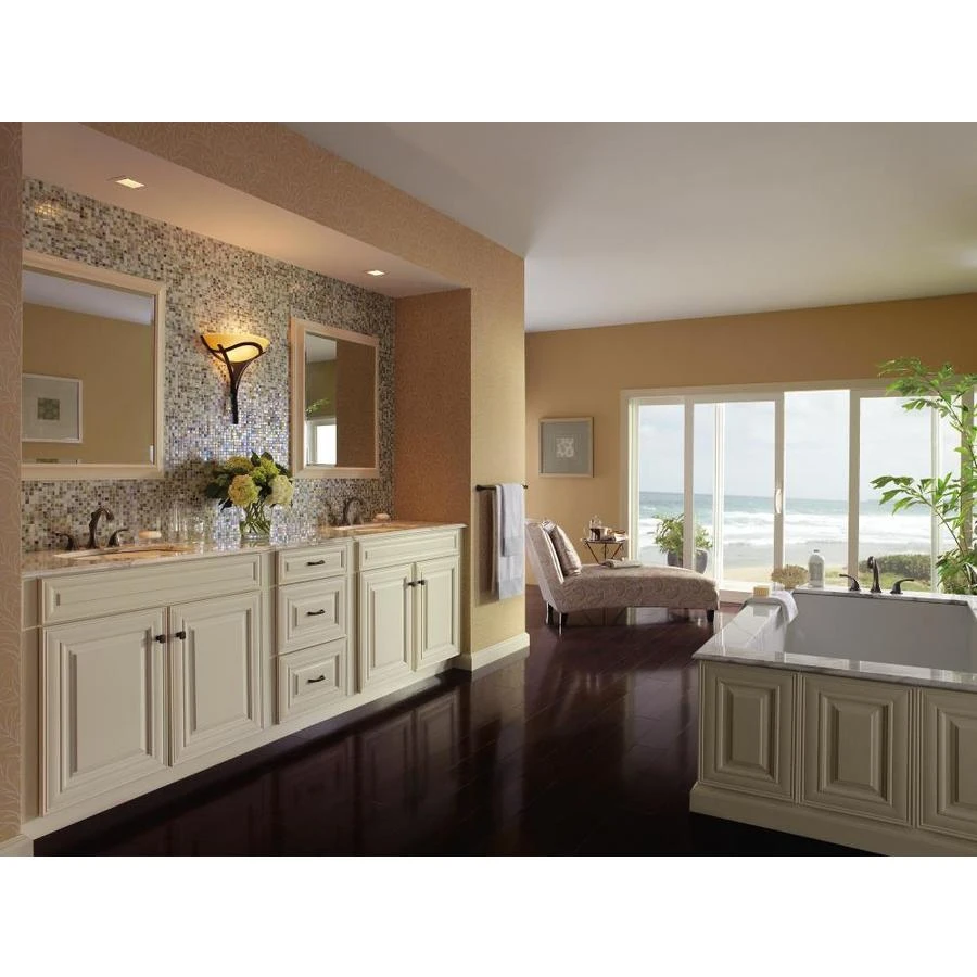 Delta Addison Venetian Bronze 2-handle Widespread WaterSense Bathroom Sink Faucet With Drain 3 Delta Addison Venetian Bronze 2-handle Widespread WaterSense Bathroom Sink Faucet With Drain - Image 3