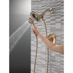 Delta Linden Champagne Bronze 1-Handle Shower Faucet 22 Delta Linden Champagne Bronze 1-Handle Shower Faucet -Household Items 034449655972 12171111 1800x1800