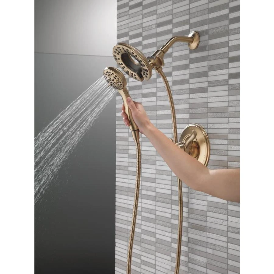 Delta Linden Champagne Bronze 1-Handle Shower Faucet 9 Delta Linden Champagne Bronze 1-Handle Shower Faucet - Image 9