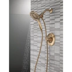 Delta Linden Champagne Bronze 1-Handle Shower Faucet 23 Delta Linden Champagne Bronze 1-Handle Shower Faucet -Household Items 034449655972 12171112 1800x1800