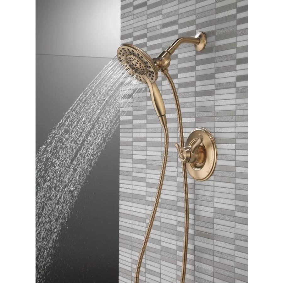 Delta Linden Champagne Bronze 1-Handle Shower Faucet 8 Delta Linden Champagne Bronze 1-Handle Shower Faucet - Image 8