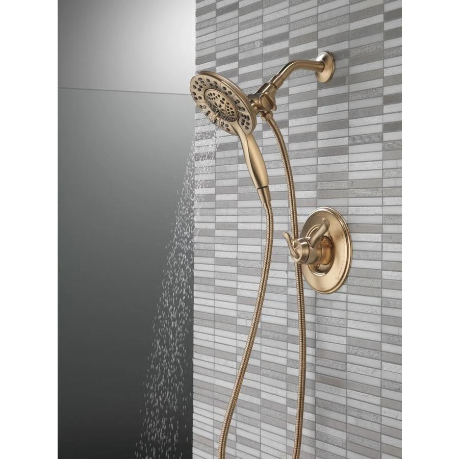 Delta Linden Champagne Bronze 1-Handle Shower Faucet 12 Delta Linden Champagne Bronze 1-Handle Shower Faucet - Image 12