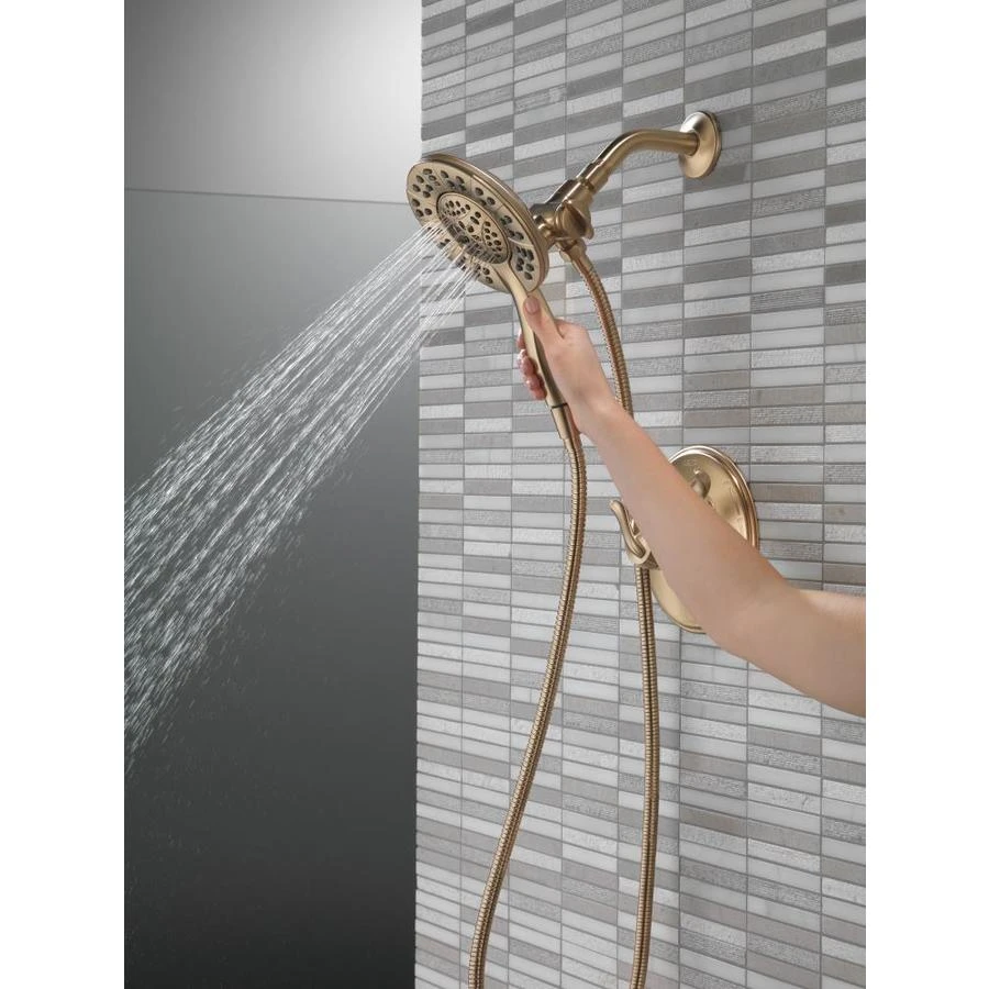 Delta Linden Champagne Bronze 1-Handle Shower Faucet 13 Delta Linden Champagne Bronze 1-Handle Shower Faucet - Image 13