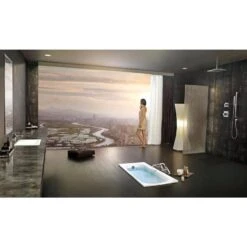 Delta 0.5-in Chrome Universal Shower Arm And Flange -Household Items 034449671644 12171726 1800x1800