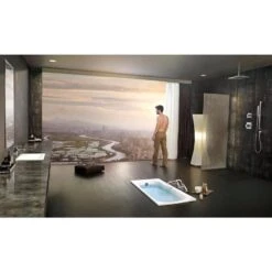 Delta 0.5-in Chrome Universal Shower Arm And Flange -Household Items 034449671644 12171728 1800x1800