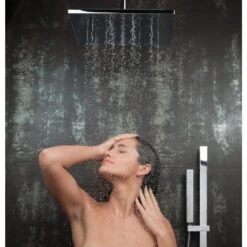 Delta 0.5-in Chrome Universal Shower Arm And Flange -Household Items 034449671644 12171729 1800x1800