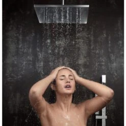 Delta 0.5-in Chrome Universal Shower Arm And Flange -Household Items 034449671644 12171737 1800x1800