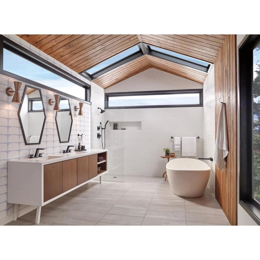 Delta Universal Showering Components Matte Black 3-Spray Handheld Shower 1.75-GPM (6.6-LPM) 8 Delta Universal Showering Components Matte Black 3-Spray Handheld Shower 1.75-GPM (6.6-LPM) - Image 8