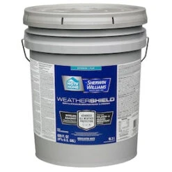 HGTV HOME By Sherwin-Williams Weathershield Extra White Flat Exterior Tintable Paint (Actual Net Contents: 620-fl Oz)