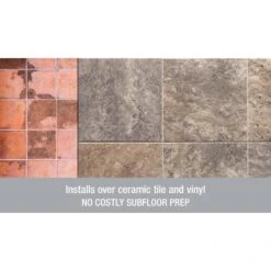 Armstrong Flooring Alterna 14-piece 16-in X 16-in Groutable Multistone Slate Blue Glue (Adhesive) Vinyl Tile -Household Items 042369435338 09373921 1800x1800