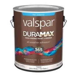 Valspar Duramax Base 1 Flat Exterior Tintable Paint (Actual Net Contents: 126-fl Oz)