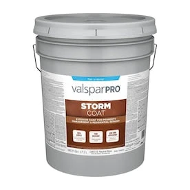 Valspar Pro Storm Coat Neutral Flat Exterior Tintable Paint (Actual Net Contents: 580-fl Oz) 1 Valspar Pro Storm Coat Neutral Flat Exterior Tintable Paint (Actual Net Contents: 580-fl Oz)