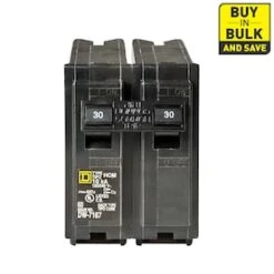 Square D Homeline 30-Amp 2-Pole Standard Trip Circuit Breaker