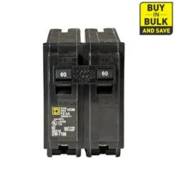 Square D Homeline 60-Amp 2-Pole Standard Trip Circuit Breaker