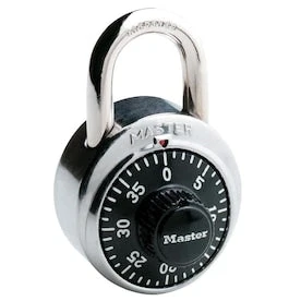 Master Lock 1.875-in Steel Combination Padlock 1 Master Lock 1.875-in Steel Combination Padlock