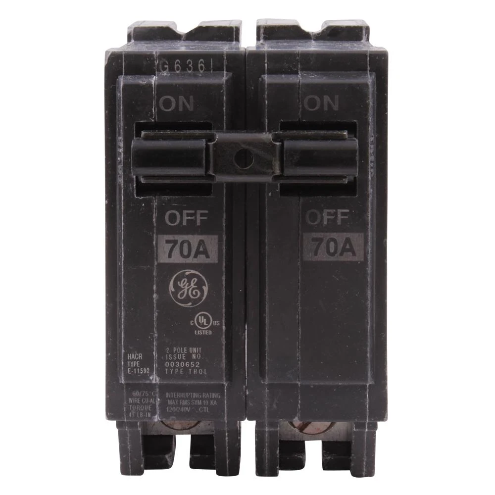 70 Amp 2 In. Double-Pole Circuit Breaker 3 70 Amp 2 In. Double-Pole Circuit Breaker - Image 3