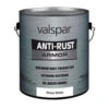 Valspar Gloss Anti-Rust Armor White Enamel Interior/Exterior Paint (Actual Net Contents: 128-fl Oz)