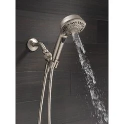 7-Spray 4.2 In. Single Wall Mount Handheld Shower Head In SpotShield Brushed Nickel 17 7-Spray 4.2 In. Single Wall Mount Handheld Shower Head In SpotShield Brushed Nickel -Household Items 08b61a8d8f17e7e8779d2359b76be1d9 1800x1800