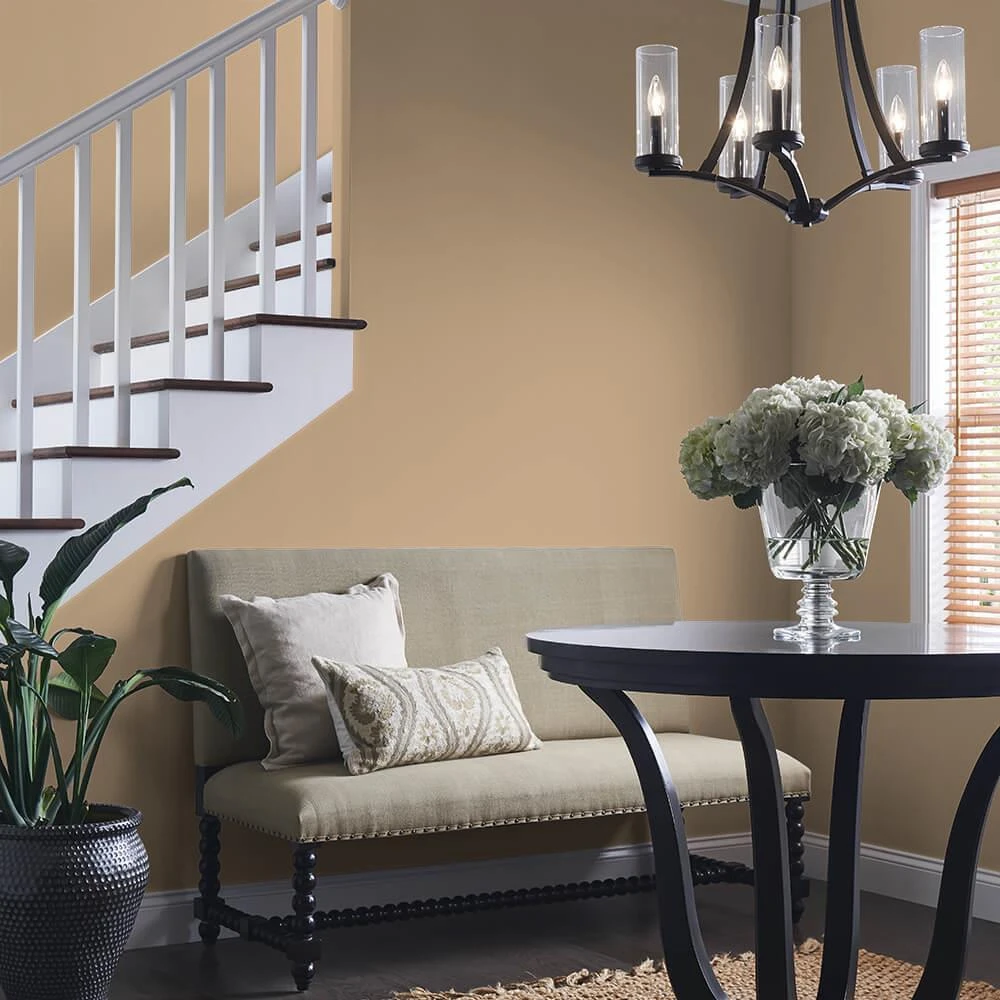 ColorPlace ULTRA Interior Paint & Primer, Warm Caramel, Semi-Gloss, 1 Gallon 8 ColorPlace ULTRA Interior Paint & Primer, Warm Caramel, Semi-Gloss, 1 Gallon - Image 8