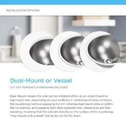 MR Direct Dual-Mount Bathroom Sink In Stainless Steel -Household Items 0b4c6ac9df1e2c94a670660f02ef89b6 1800x1800