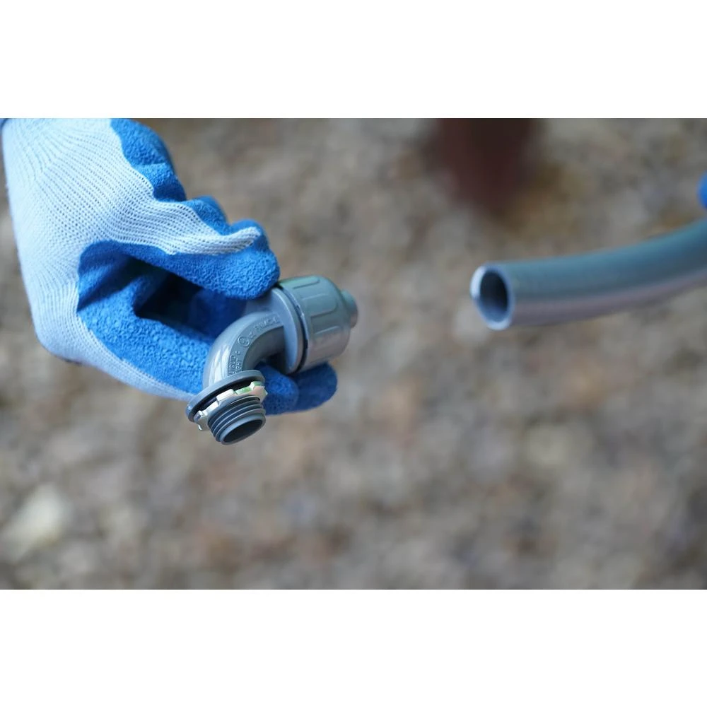 1/2 In. Liquidtight NM 90-Degree PVC Conduit Fitting Connector (5-Pack) 9 1/2 In. Liquidtight NM 90-Degree PVC Conduit Fitting Connector (5-Pack) - Image 9