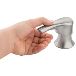 Miri Single-Handle Pull-Down Sprayer Kitchen Faucet With Soap Dispenser In Spot Defense Stainless Steel -Household Items 107a7d93c8429655e067514c5149f115 1800x1800