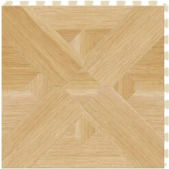 Perfection Floor Tile Bordeaux Wood Collection Bordeaux Maple/Satin 20-in X 20-in Water Resistant Interlocking Luxury Flooring (16.7-sq Ft) -Household Items 14117692 e03d4f18 2352 4802 badd ee727a9651aa 1800x1800
