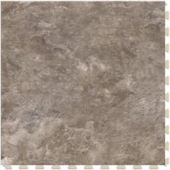 Perfection Floor Tile Stonecraft Collection Atlantic Slate/Satin 20-in X 20-in Water Resistant Interlocking Luxury Flooring (16.7-sq Ft)