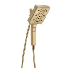 In2ition Two-in-One 4-Spray 5.9 In. Dual Wall Mount Fixed And Handheld H2Okinetic Shower Head In Matte Black -Household Items 180bd58b55024d55ab7487ba64b871f5 1800x1800