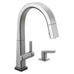 Pivotal Single-Handle Pull-Down Sprayer Kitchen Faucet With Touch2O Technology And MagnaTite Docking In Arctic Stainless -Household Items 18103fb863207691dcf637e3443e5bf8 1800x1800