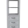 Tuscany® Addison 18"W X 18"D X 60"H Gray Linen Cabinet