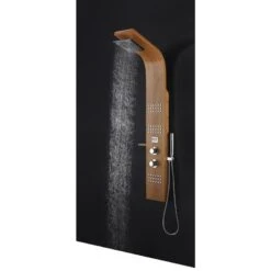 ANZZI Crane Natural Bamboo 3-Spray Shower Panel System (Valve Included) 12 ANZZI Crane Natural Bamboo 3-Spray Shower Panel System (Valve Included) -Household Items 191042003798 09081390 1800x1800
