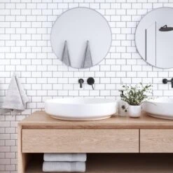 Crystiles 12"x12" Subway White Vinyl Peel And Stick Backsplash Tile, Pro Series Thicker Version, 4-Sheet Pack 16 Crystiles 12"x12" Subway White Vinyl Peel And Stick Backsplash Tile, Pro Series Thicker Version, 4-Sheet Pack -Household Items 1e71f22c faa1 460f 8211 a8c0af847b41.4ae23ac380a5d891ff82c182907ea146 1800x1800