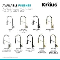Single-Handle Pull-Down Kitchen Faucet With Dual Function Sprayhead In Spot Free Antique Champagne Bronze/Matte Black -Household Items 24ed8f62d8aeab7512391823437034a4 1800x1800