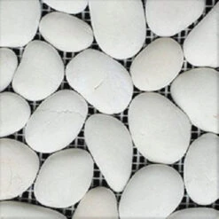 Rainforest White Natural Pebble Floor And Wall Tile 12" X 12" (5.0 Sq. Ft. / Case) -Household Items 28dcde37 d4b2 4a53 b694 508c52fa52c6 1.bb499722e1c5558bd1c45016dfa0362a 1800x1800