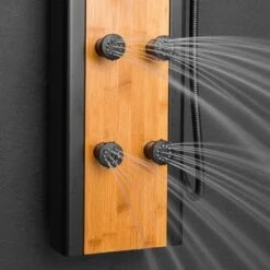 57 In. 8-Jet Multifunction Shower Panel System With Adjustable Rainfall Shower Head And Handheld Shower Head 17 57 In. 8-Jet Multifunction Shower Panel System With Adjustable Rainfall Shower Head And Handheld Shower Head -Household Items 2c3dbcb8f778865c2472b1996dbd5392 1800x1800