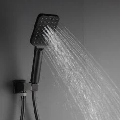 3-Spray With 2.5 GPM 12 In. 2 Functions Tub Ceiling Mount Dual Shower Heads In Spot In Matte Black (Valve Included) 15 3-Spray With 2.5 GPM 12 In. 2 Functions Tub Ceiling Mount Dual Shower Heads In Spot In Matte Black (Valve Included) -Household Items 2ed0ab0a6f82411983417386867f362a 1800x1800