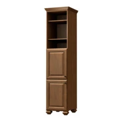 MagickWoods Elements Manchester 20-3/16"W X 22-7/16"D X 84"H Mocha Linen Cabinet -Household Items 30208 rightview mw 1800x1800