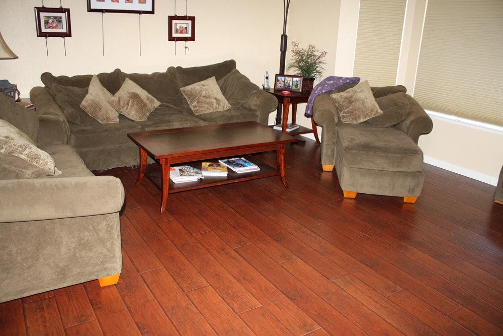 BuildDirect Hickory Nirwana 12mm 48" X 6.37" Laminate Flooring (21.32sq. Ft. Per Box) 6 BuildDirect Hickory Nirwana 12mm 48" X 6.37" Laminate Flooring (21.32sq. Ft. Per Box) - Image 6