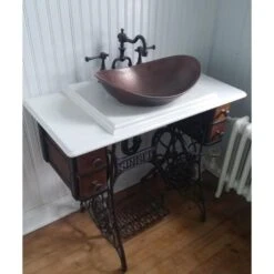 SINKOLOGY Confucius 19 In. Copper Vessel Sink Handmade Pure Copper Sink In Antique Copper 9 SINKOLOGY Confucius 19 In. Copper Vessel Sink Handmade Pure Copper Sink In Antique Copper -Household Items 33c8902d44b489348b6dd78adbbda409 1800x1800