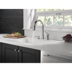 Kate Single-Handle Pull-Down Sprayer Kitchen Faucet With MagnaTite Docking And Soap Dispenser In Chrome -Household Items 35595ce15e43adfd3d9ceed5d42a9b4a 1800x1800