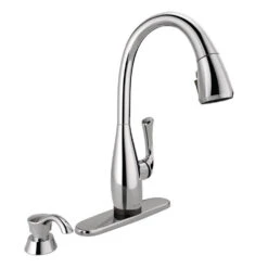 Dominic Single-Handle Pull-Down Sprayer Kitchen Faucet With Touch2O & ShieldSpray Technology In SpotShield Stainless -Household Items 4158972ed11ab6c0eb3abc947e4520f9 1800x1800